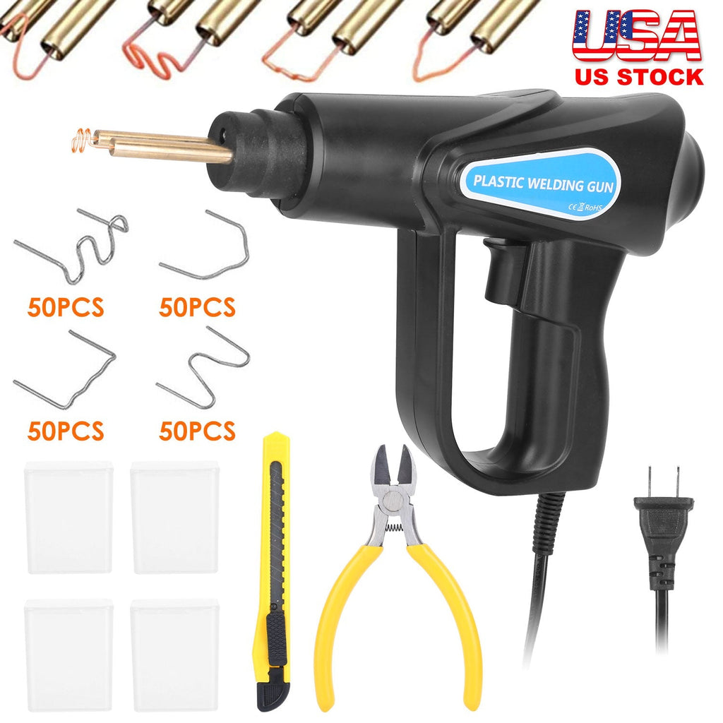 70W Plastic Welder Repair Kit with 200 Staples