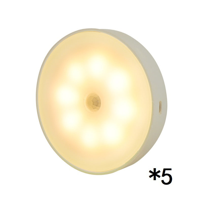 Rechargeable Motion-Sensor LED Puck Lights