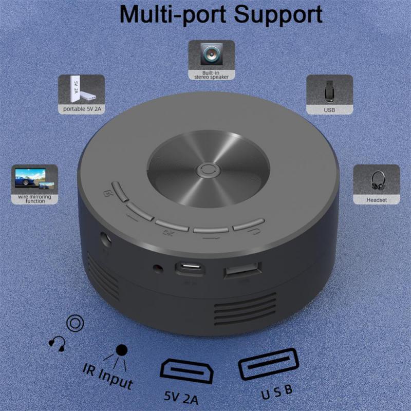 Portable WiFi Home Theater Projector