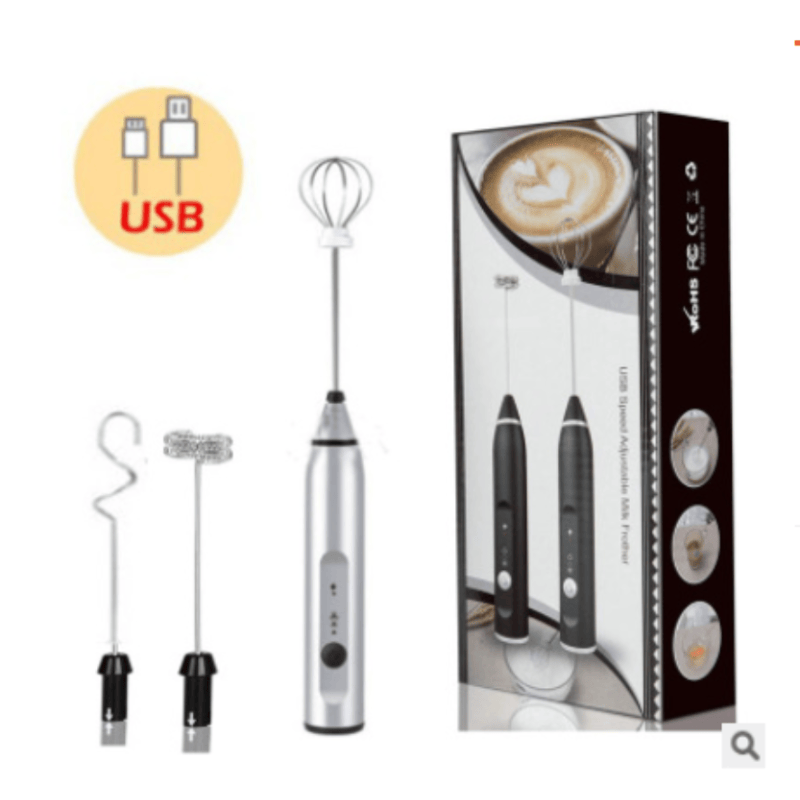 Handheld Electric Milk Frother & Coffee Whisk