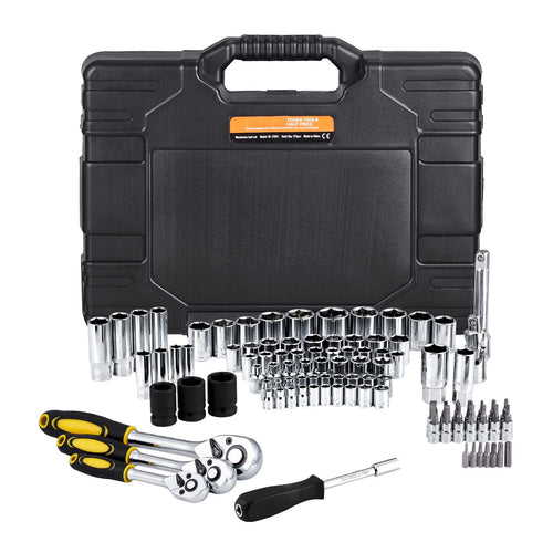 121-Piece SAE & Metric Mechanics Tool Set