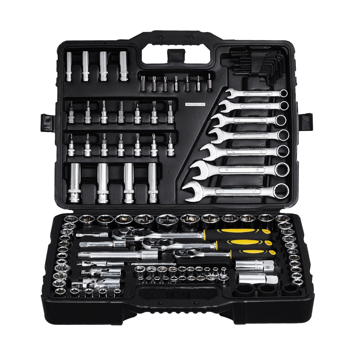121-Piece SAE & Metric Mechanics Tool Set