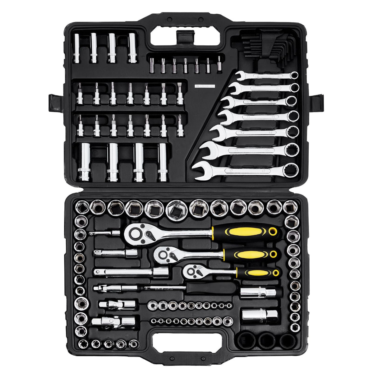121-Piece SAE & Metric Mechanics Tool Set