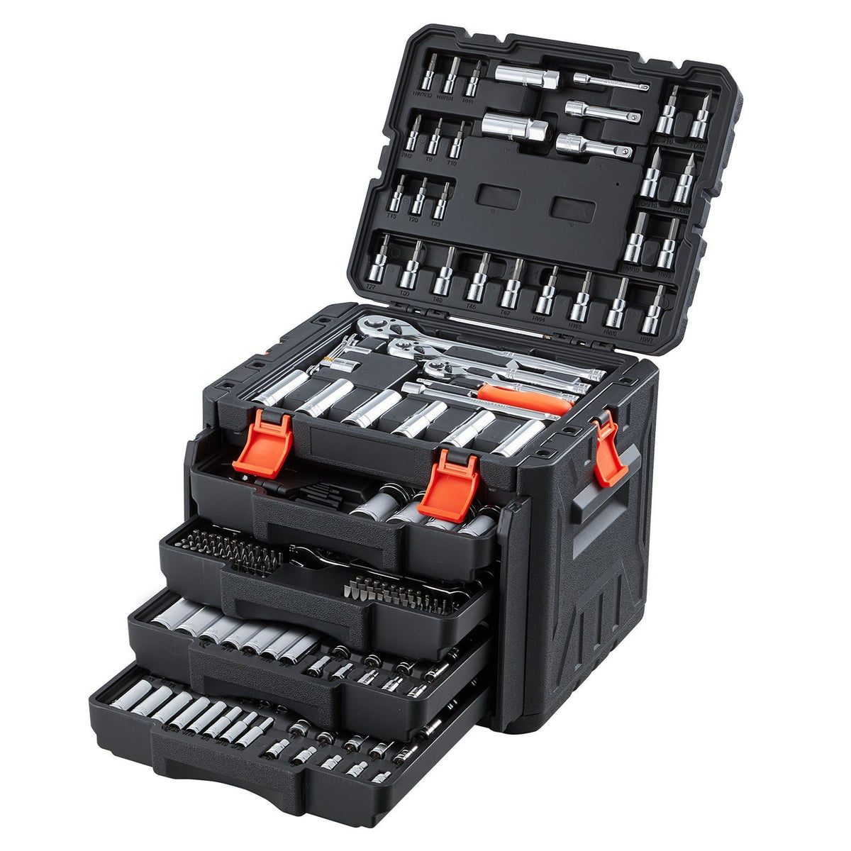 297-Piece SAE & Metric Mechanic Socket Tool Kit