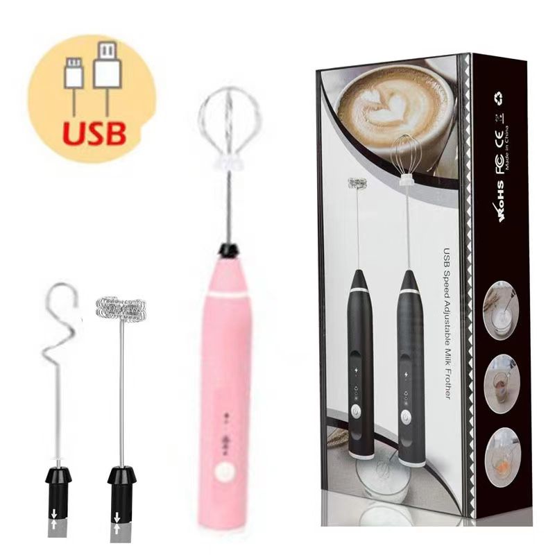 Handheld Electric Milk Frother & Coffee Whisk