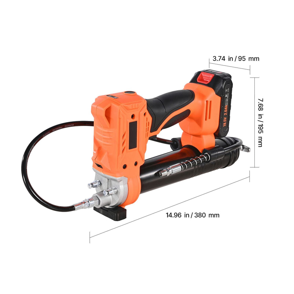 20V Cordless Grease Gun with Battery & Case