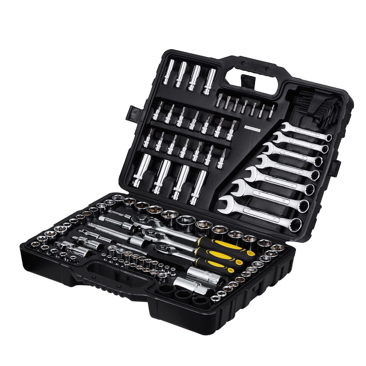 121-Piece SAE & Metric Mechanics Tool Set