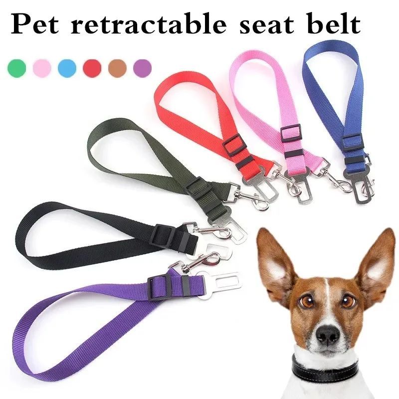 Adjustable Dog Car Seat Belt Leash