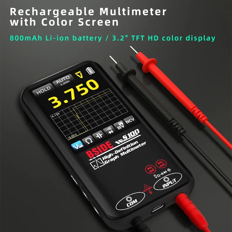 BSIDE S100 Smart Graphic Multimeter