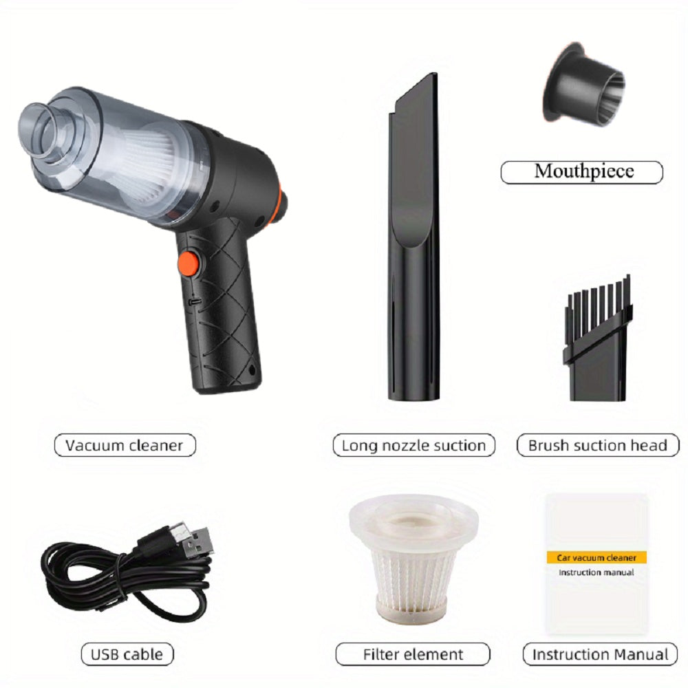 Cordless Mini Car Vacuum Cleaner