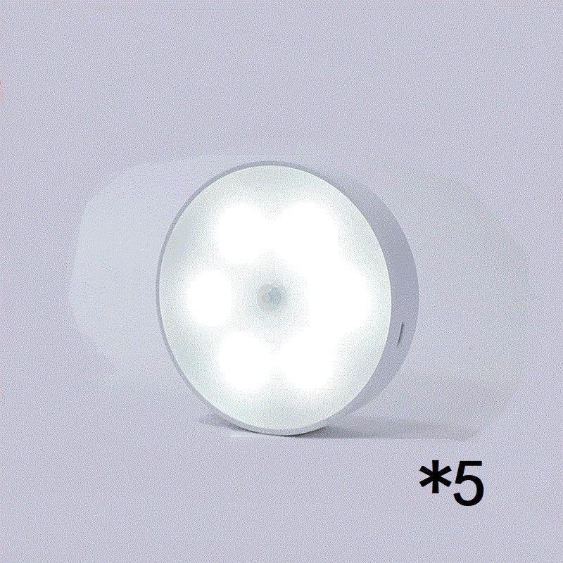 Rechargeable Motion-Sensor LED Puck Lights