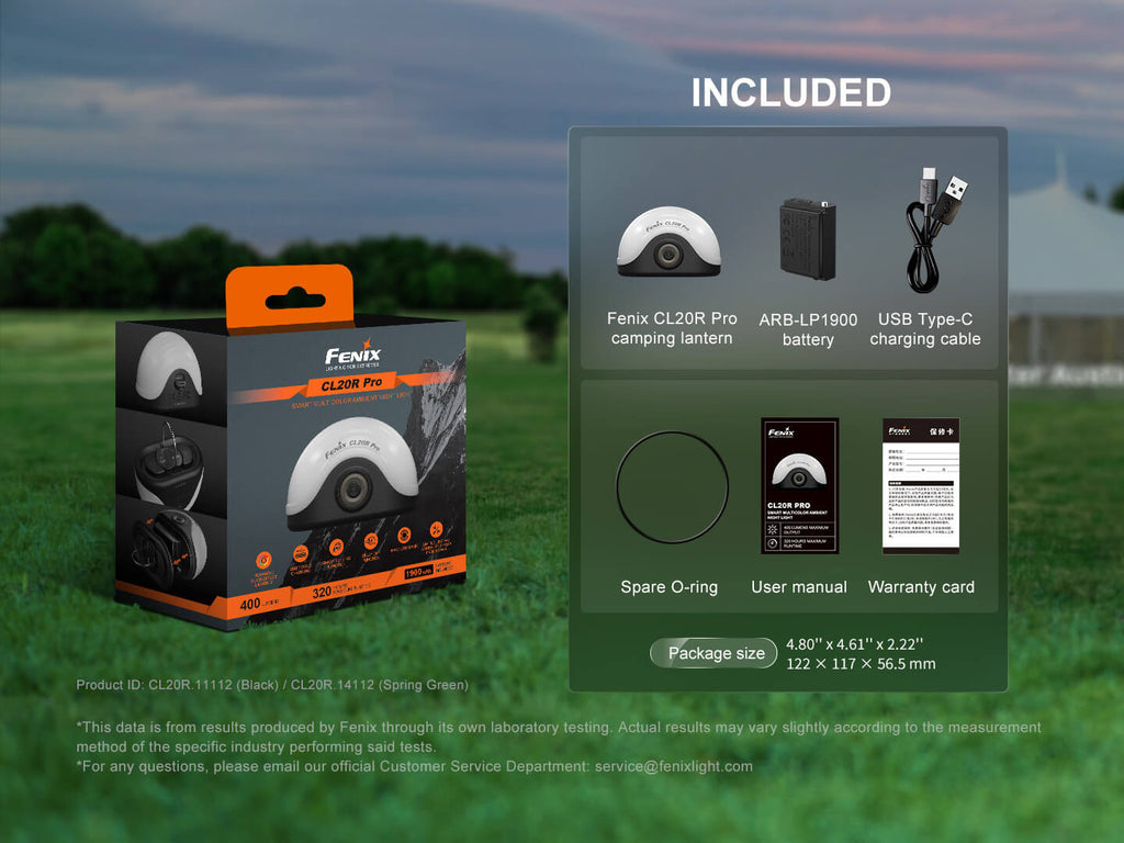 Fenix CL20R Pro Smart Multicolor Camping Lantern