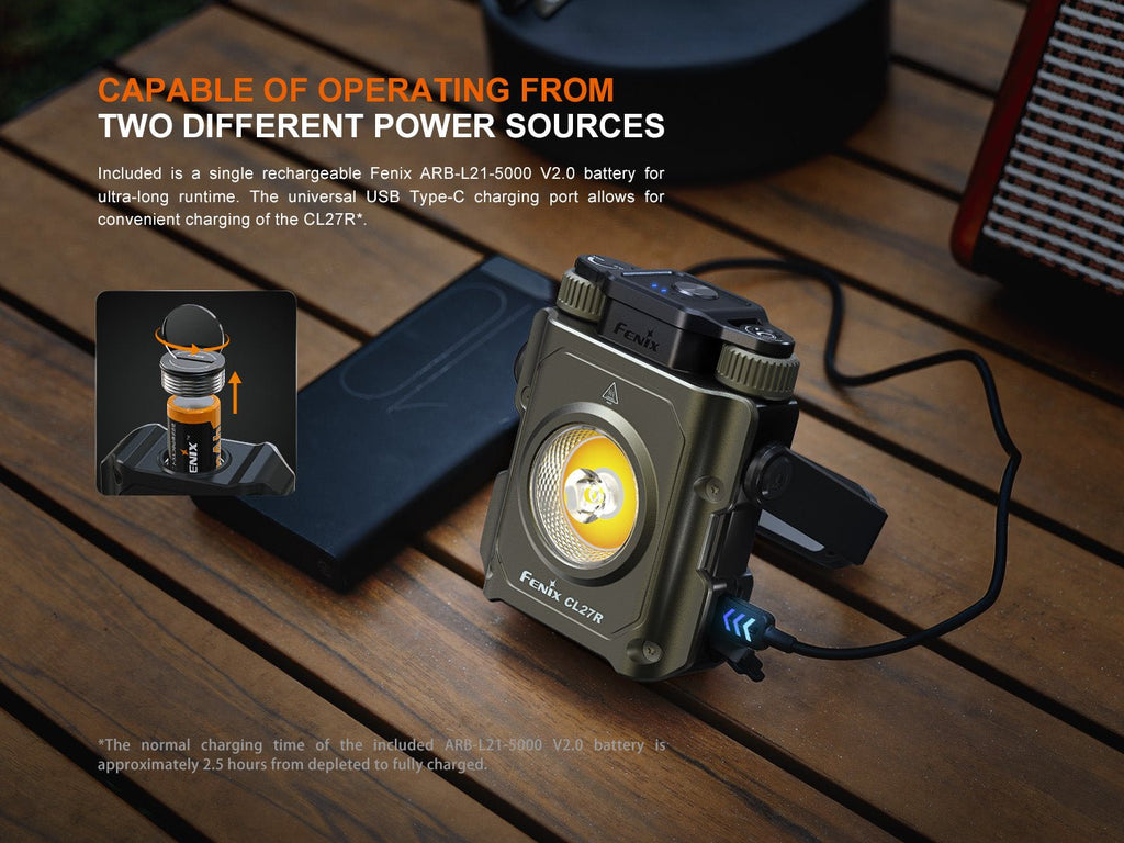 Fenix CL27R Rechargeable Outdoor Lantern