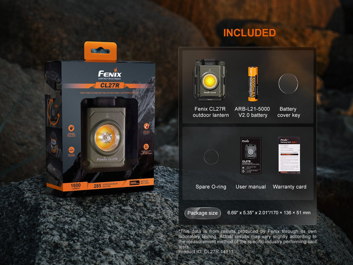Fenix CL27R Rechargeable Outdoor Lantern