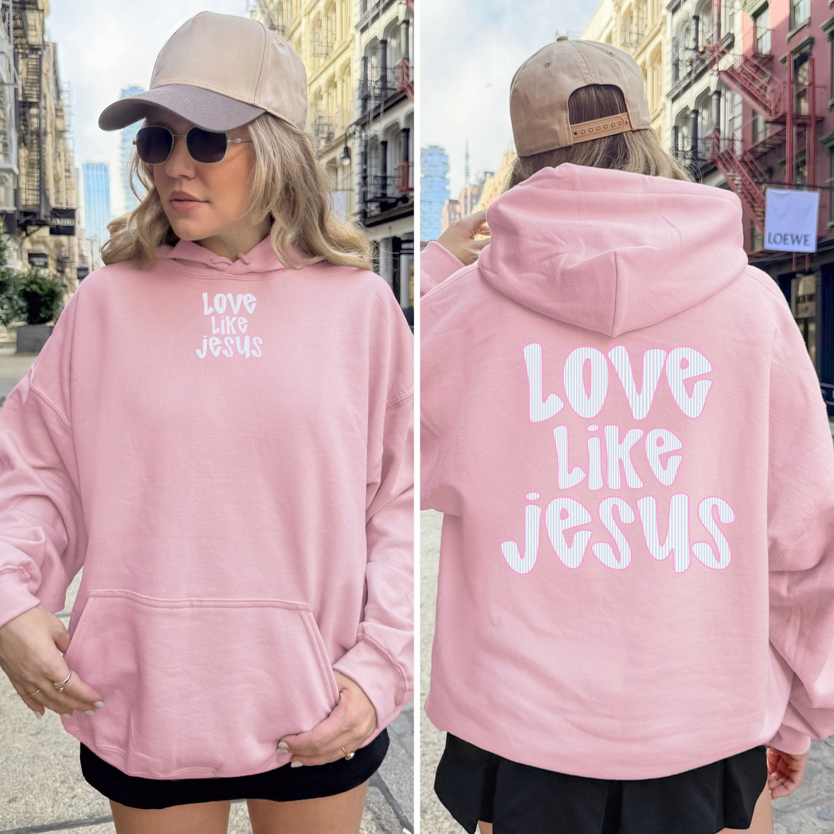 Love Like Jesus Christian Hoodie