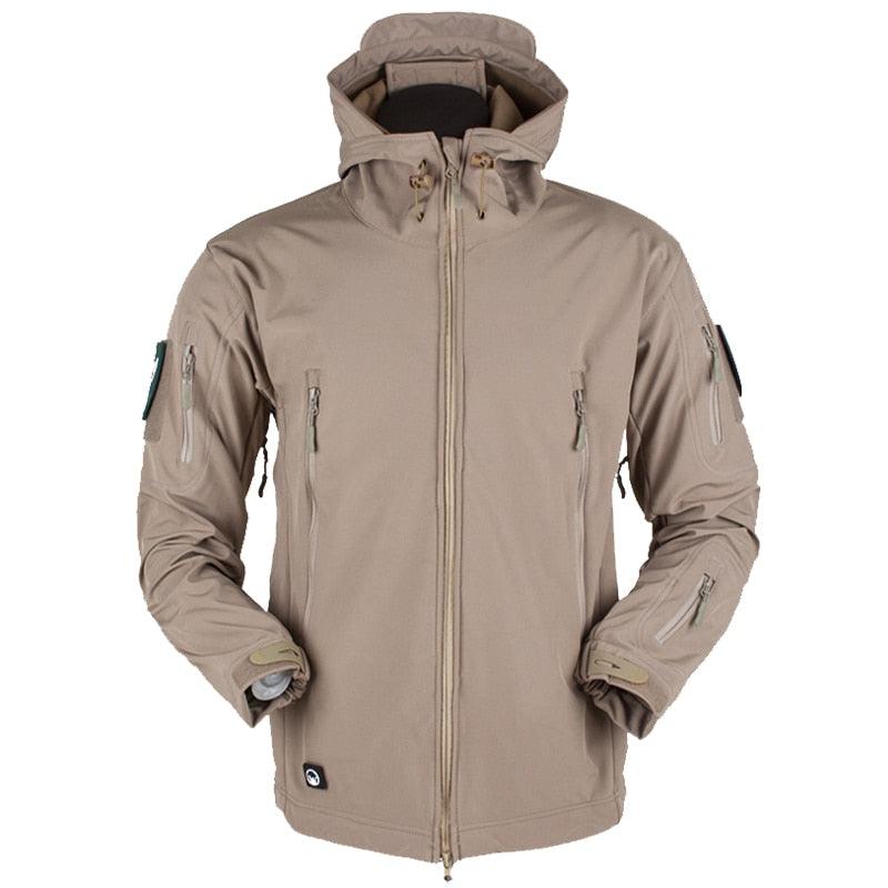Men's Waterproof Tactical Fleece Jacket