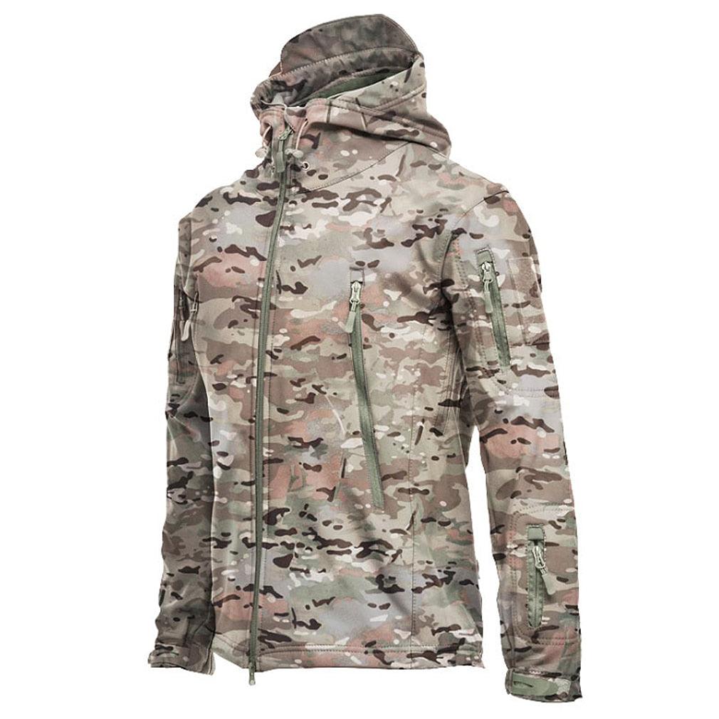Men's Waterproof Tactical Fleece Jacket