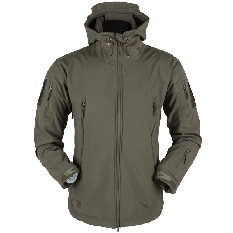 Men's Waterproof Tactical Fleece Jacket