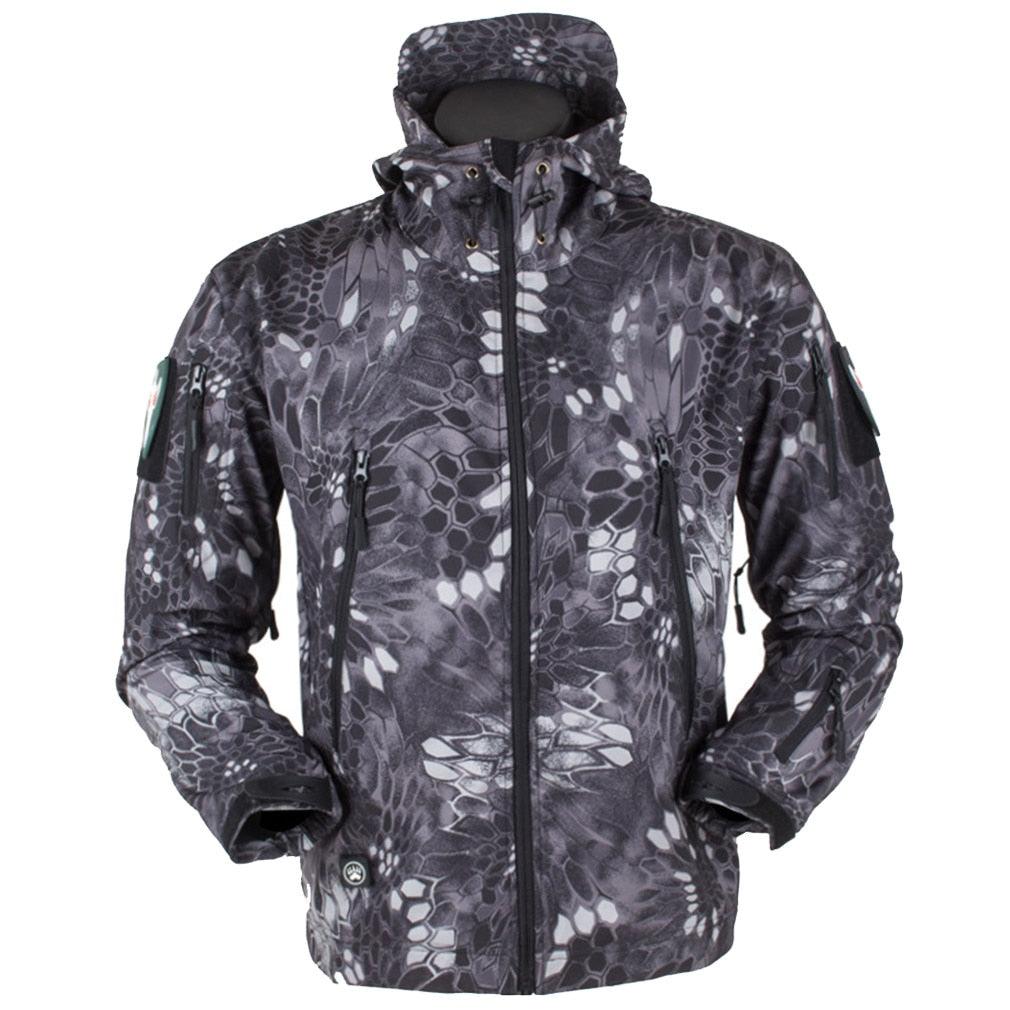 Men's Waterproof Tactical Fleece Jacket