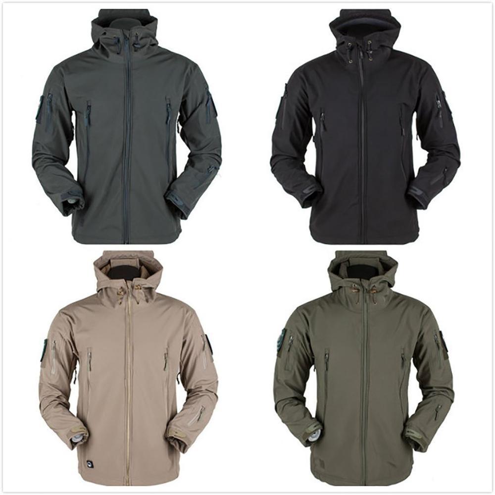 Men's Waterproof Tactical Fleece Jacket