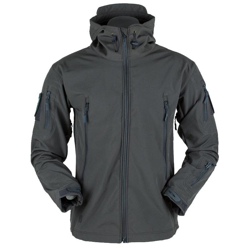 Men's Waterproof Tactical Fleece Jacket