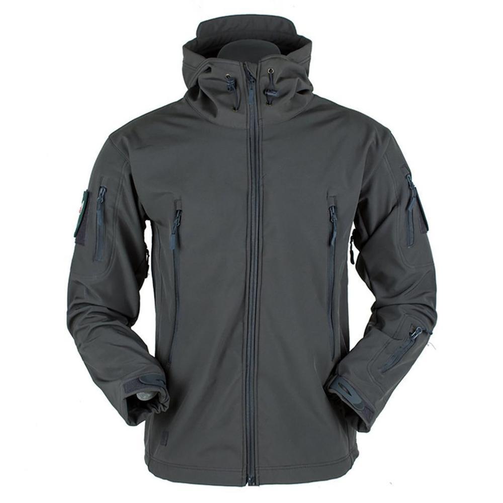Men's Waterproof Tactical Fleece Jacket