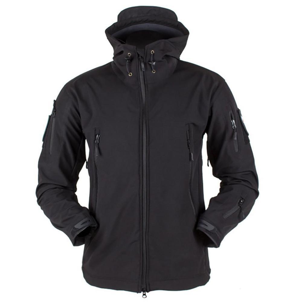 Men's Waterproof Tactical Fleece Jacket