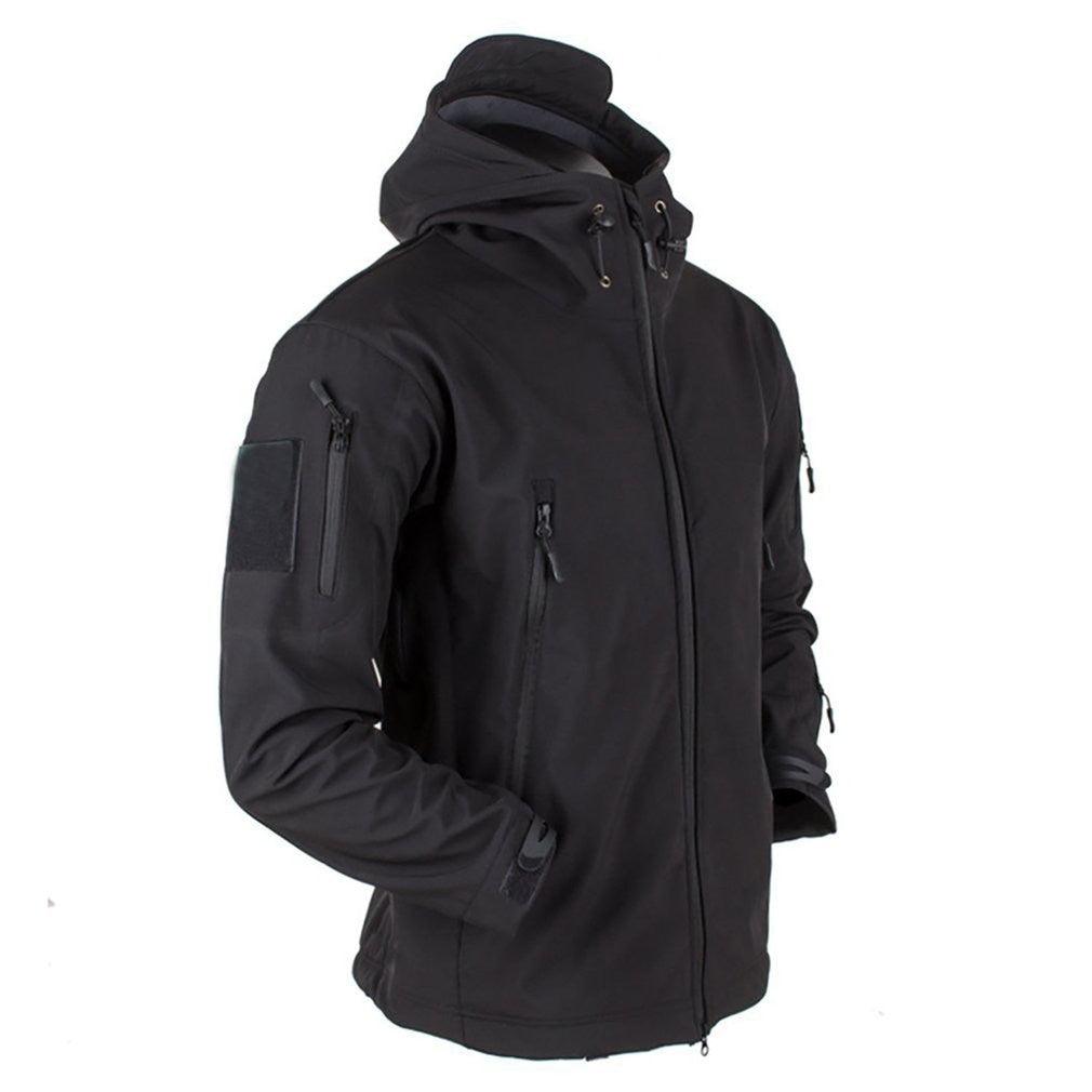 Men's Waterproof Tactical Fleece Jacket