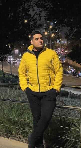 Men's Alpaca Insulated Puffer Jacket