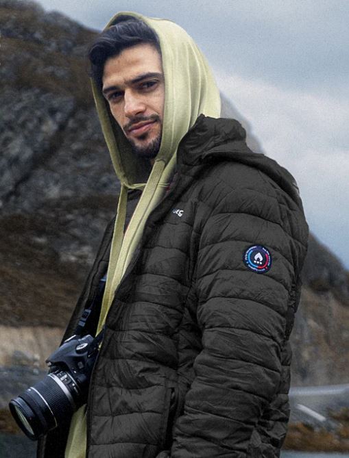 Men's Alpaca Insulated Puffer Jacket