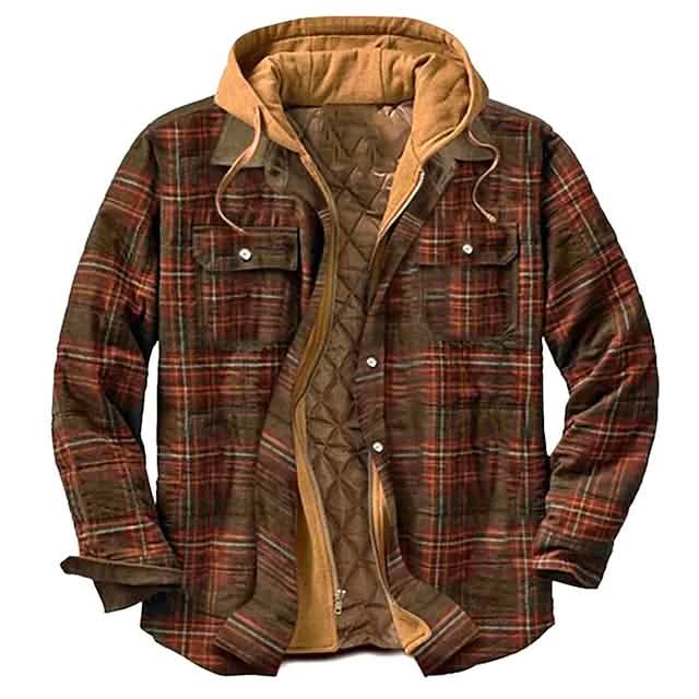 Men's Hooded Cotton Winter Parka