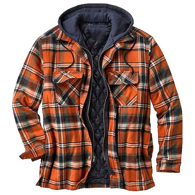 Men's Hooded Cotton Winter Parka
