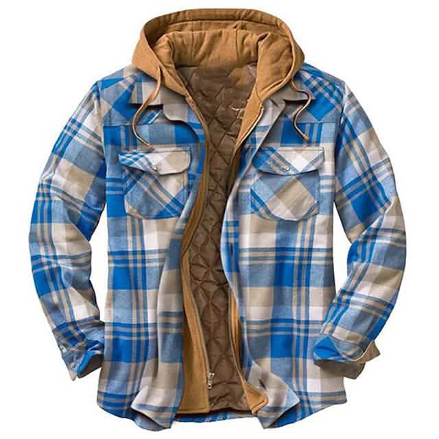 Men's Hooded Cotton Winter Parka