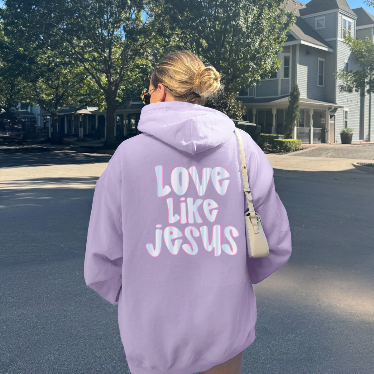 Love Like Jesus Christian Hoodie