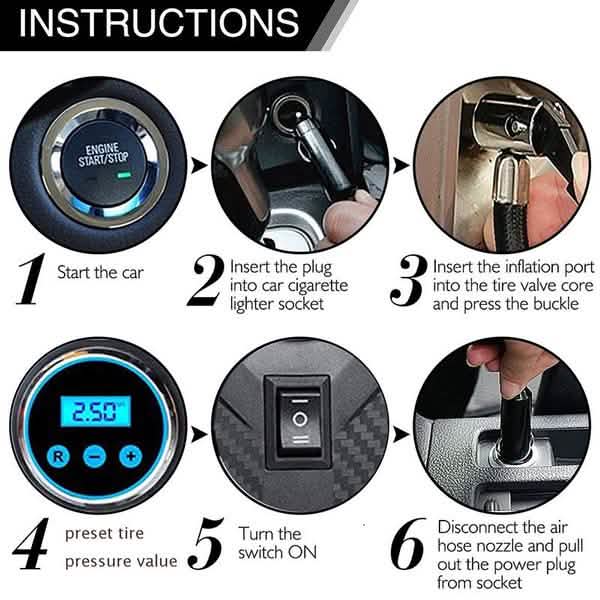 Portable Tire Inflator