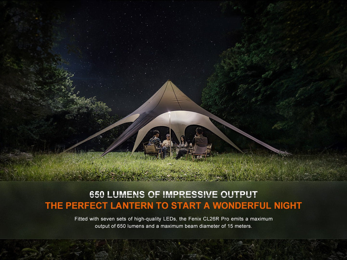 Fenix CL26R PRO Rechargeable Camping Lantern