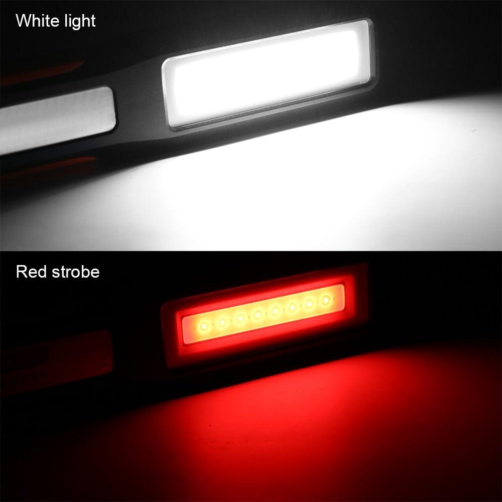 USB Rechargeable Magnetic Work Light with Clip