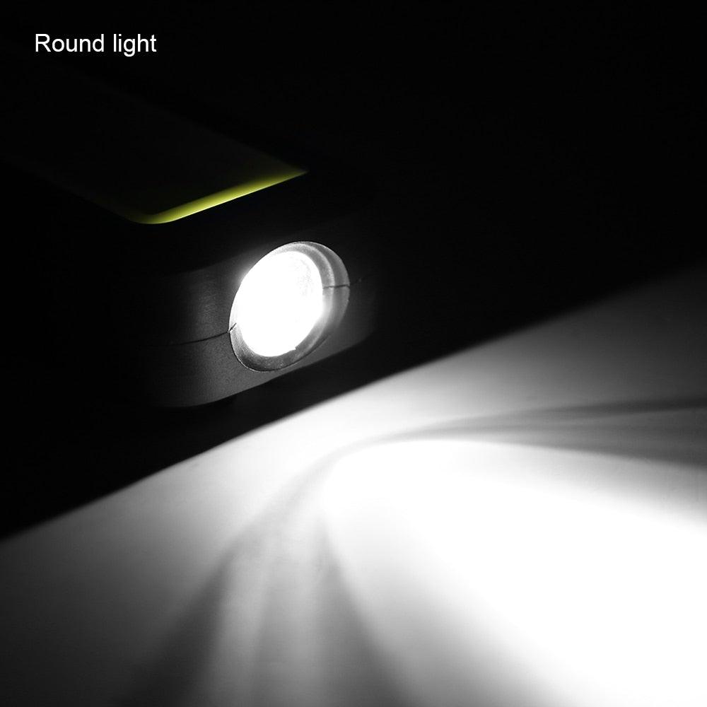 USB Rechargeable Magnetic Work Light with Clip