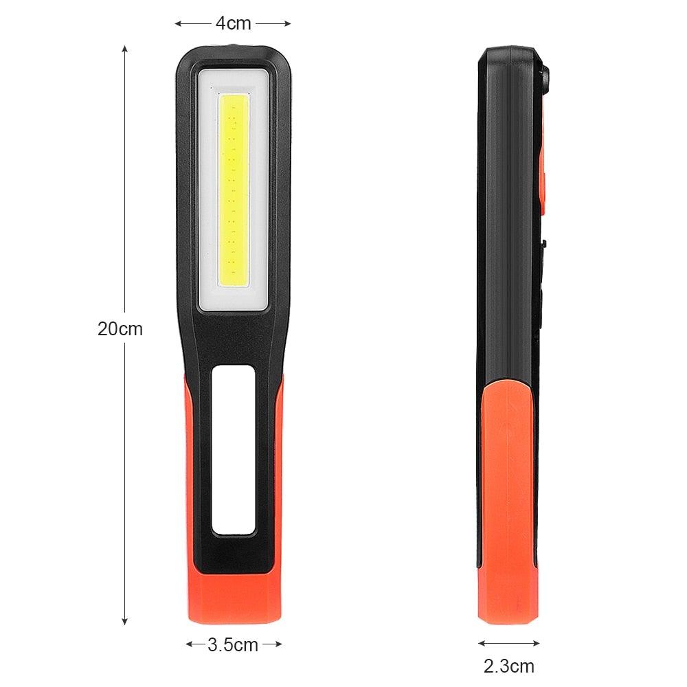 USB Rechargeable Magnetic Work Light with Clip