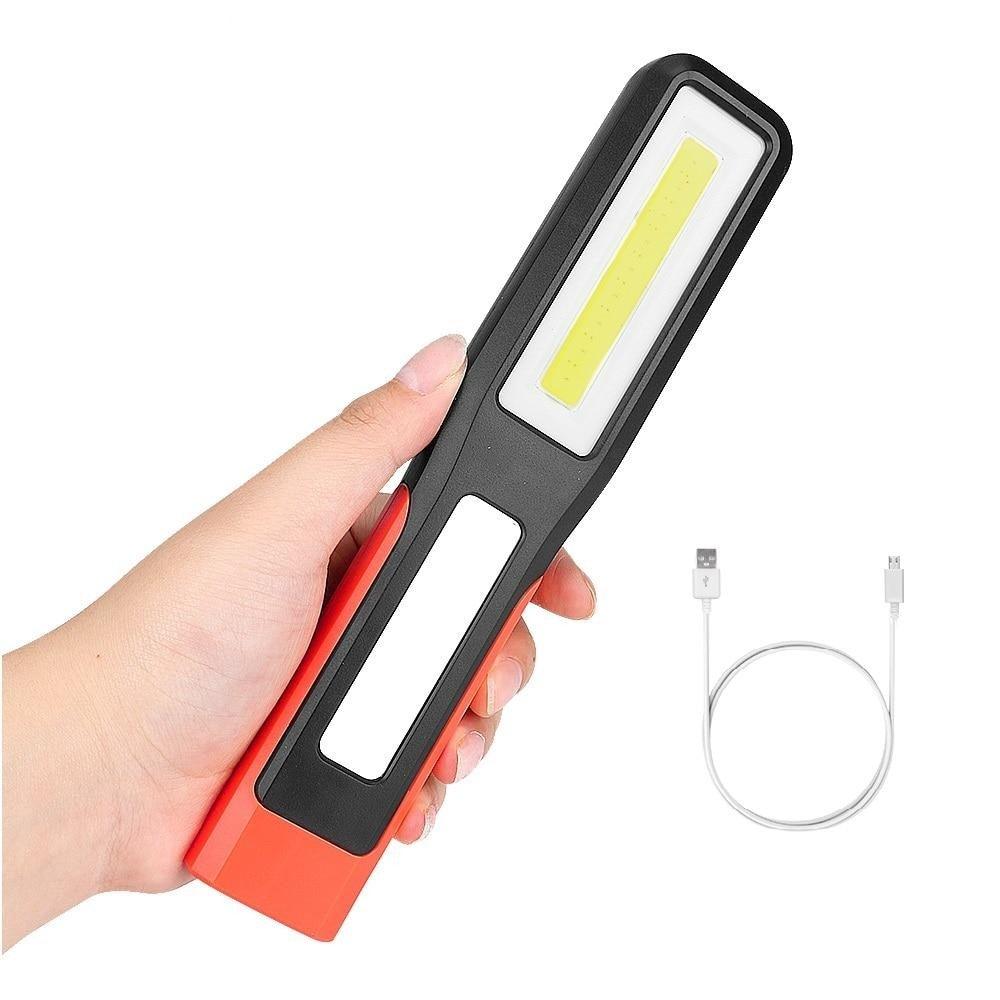 USB Rechargeable Magnetic Work Light with Clip