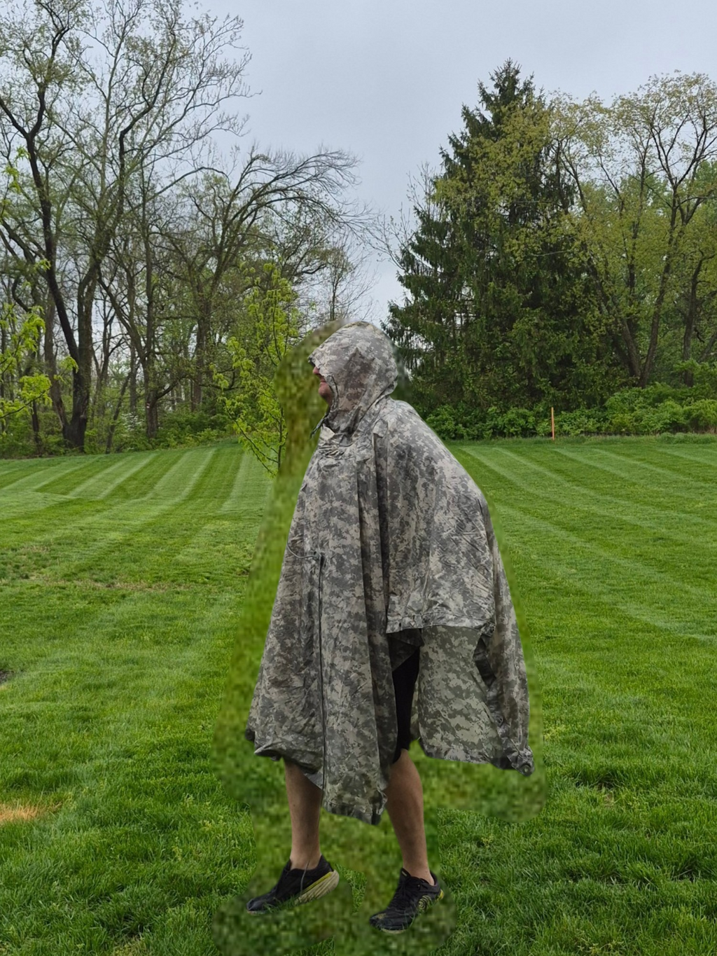 USGI Wet Weather Poncho & Emergency Shelter