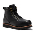 ROCKROOSTER Edgewood 6-in. Steel Toe Wedge Boots (SAP610BK)