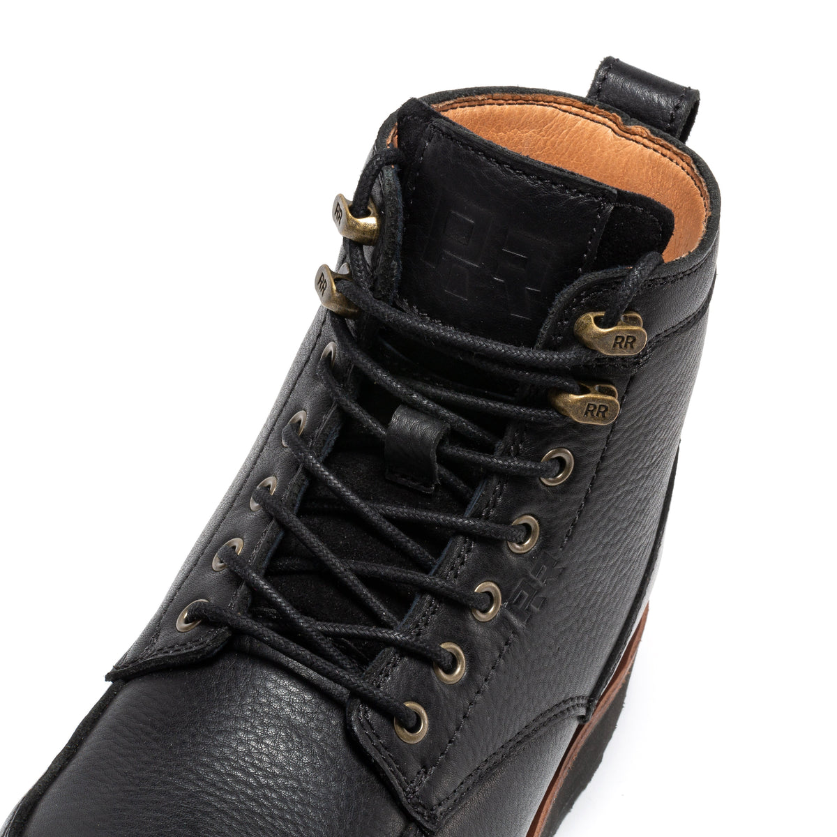 ROCKROOSTER Edgewood 6-in. Steel Toe Wedge Boots (SAP610BK)