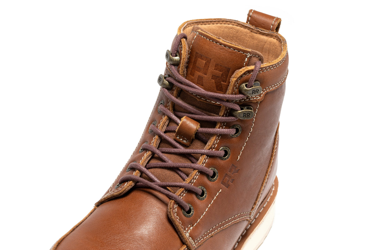 ROCKROOSTER Edgewood 6-in. Steel Toe Wedge Boots (SAP610BK)