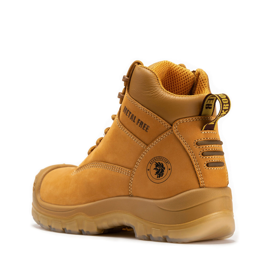 ROCKROOSTER Woodland 6-in. Composite Toe Zip Work Boots (AK659)
