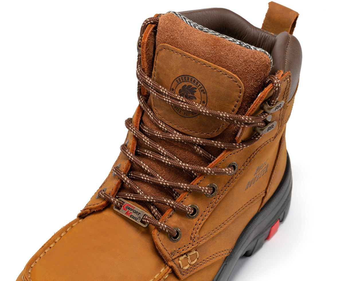 ROCKROOSTER Zumbro 6-in. Steel Toe Work Boots (AK370)