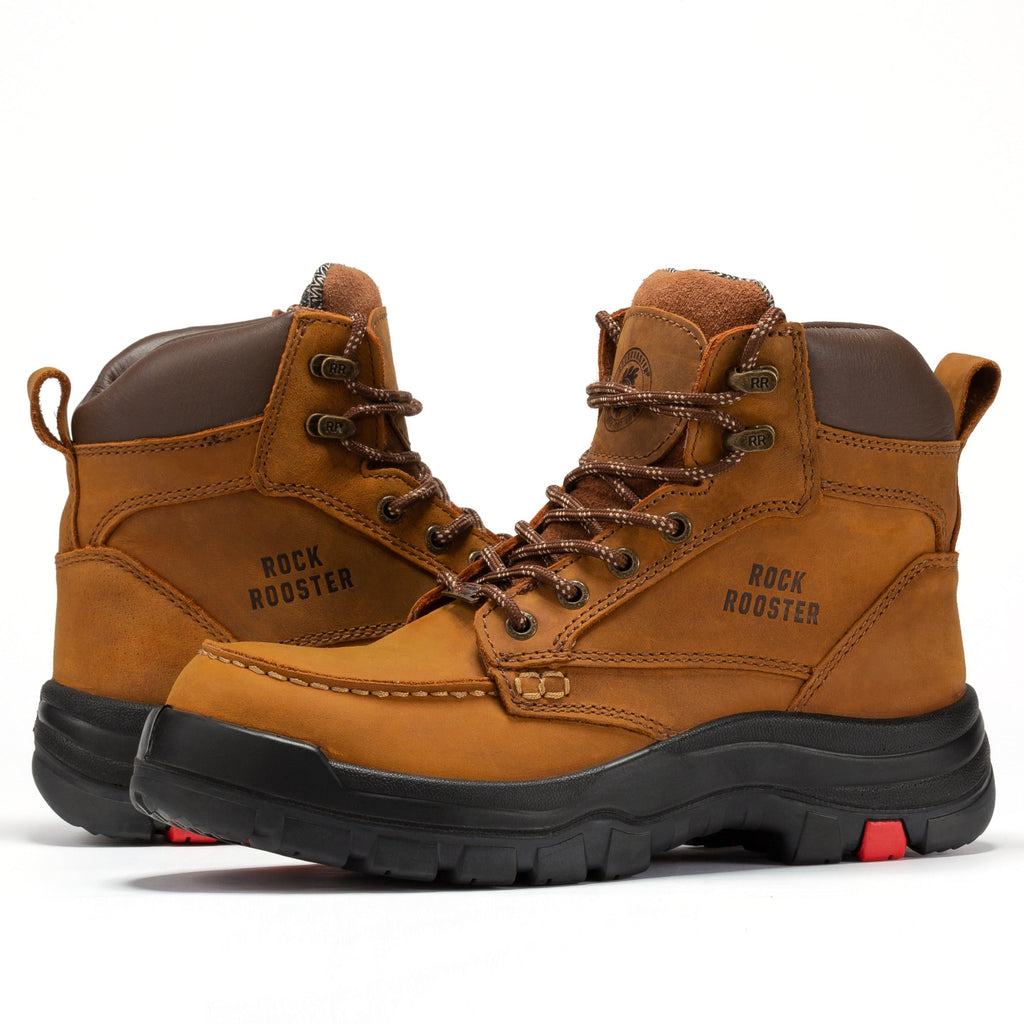 ROCKROOSTER Zumbro 6-in. Steel Toe Work Boots (AK370)