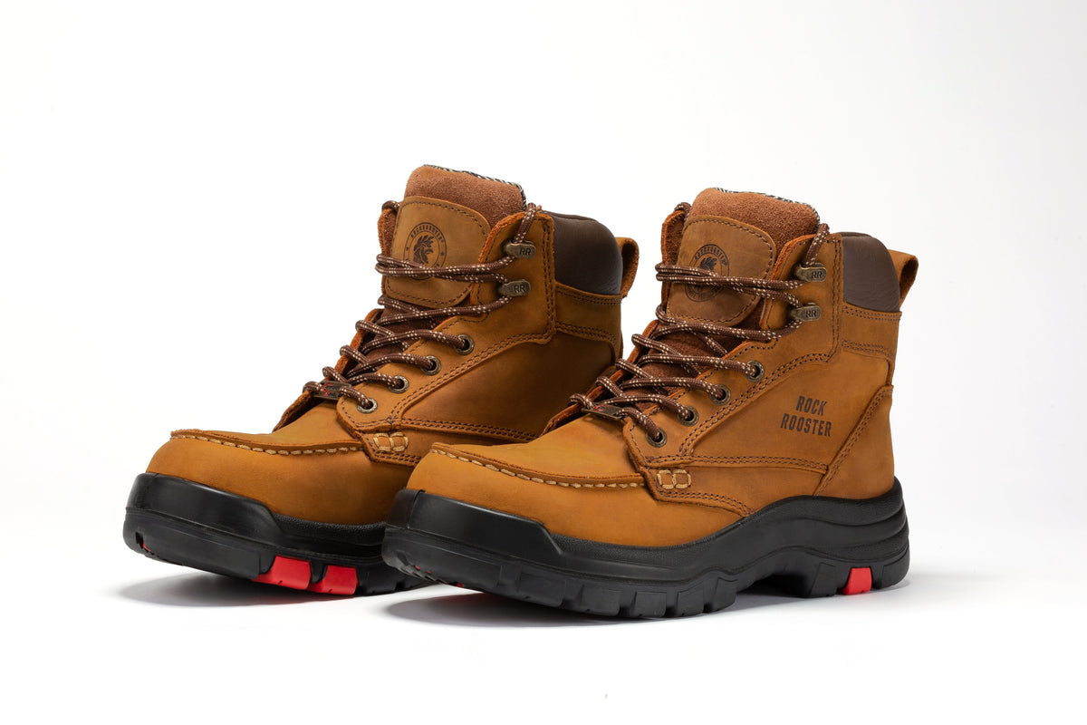 ROCKROOSTER Zumbro 6-in. Steel Toe Work Boots (AK370)