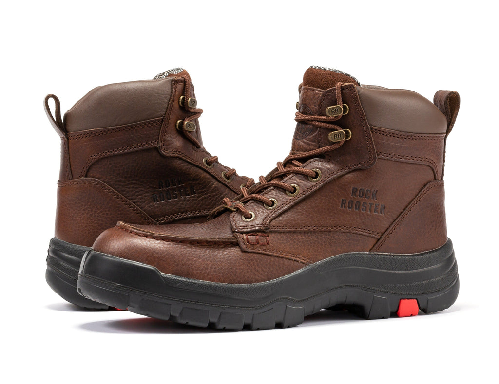 ROCKROOSTER Zumbro 6-in. Waterproof Steel Toe Boots (AK372)