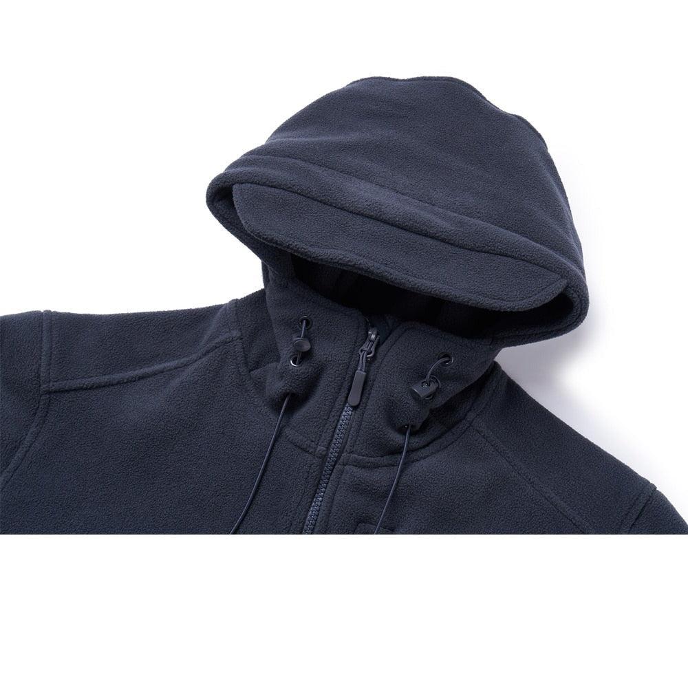 Men's Waterproof Tactical Fleece Work Jacket